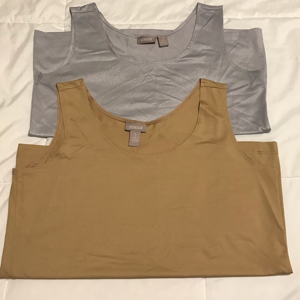 Two Chico’s Under Shirts